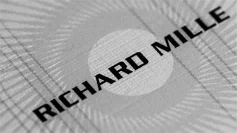 richard mille warranty card|Richard Mille watch service.